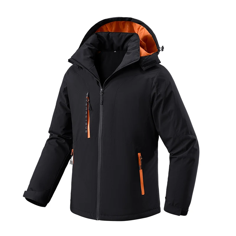 Outdoor Hiking Jacket Men Women Thermal Windbreaker Waterproof Cotton-padded Clothes Climbing Camping Travel Rock-climb Jackets