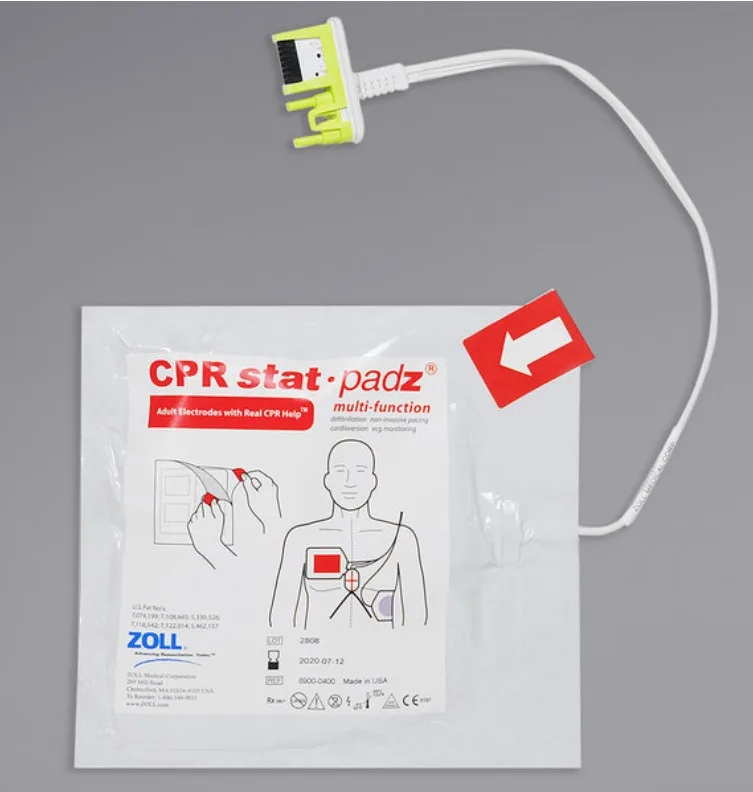 1 Pz Zoll 8900-0402 Adulto E 1 Pz Zoll Bambini Cpr-Stat-Padz Set Di Elettrodi Per Aed Plus E Aed Pro