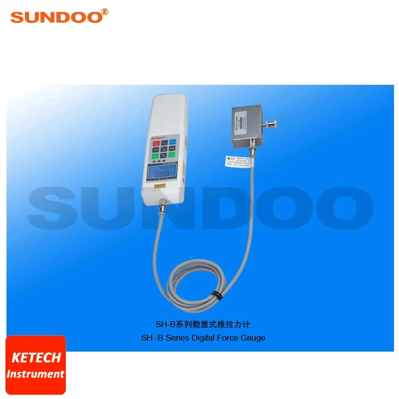 2N-500N Sundoo SH-B Series Digital Push Pull Meter Force Gauge