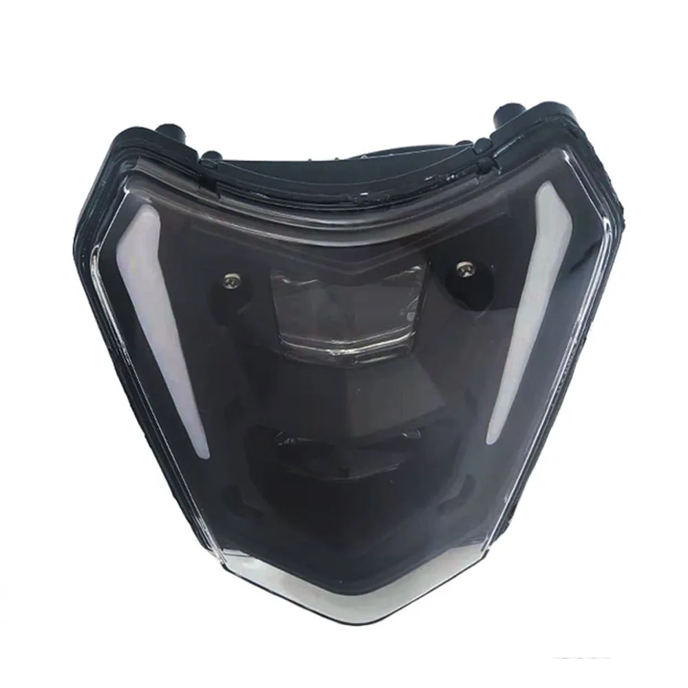 E-24 Approved LED Motorcycle Headlight Assembly Hi/Lo Beam DRL Dirt Bike  Headlamp For KTM Duke 690 2012-2019 690R 2013-2017 - AliExpress