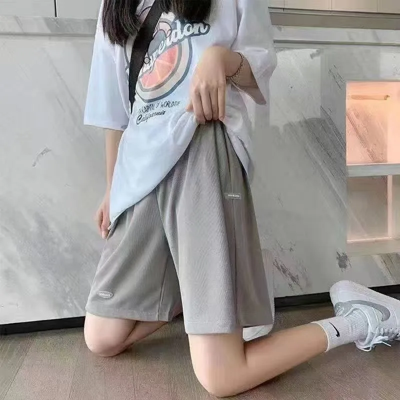 Maternity Summer Plus Size High Waist Pants For Pregnant Women Maternity Wide Leg Loose Shorts Ladies Pregnancy Capris