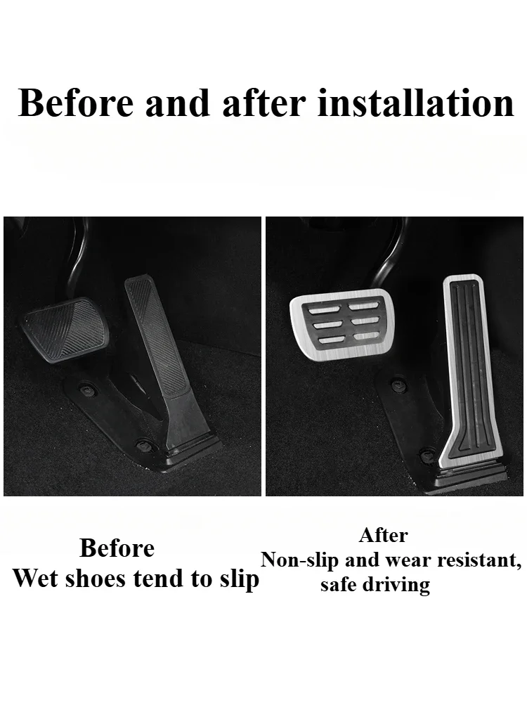 Car Accessories Car Pedals For XPeng G6 Brake Accelerator Pedal Rest Pedal