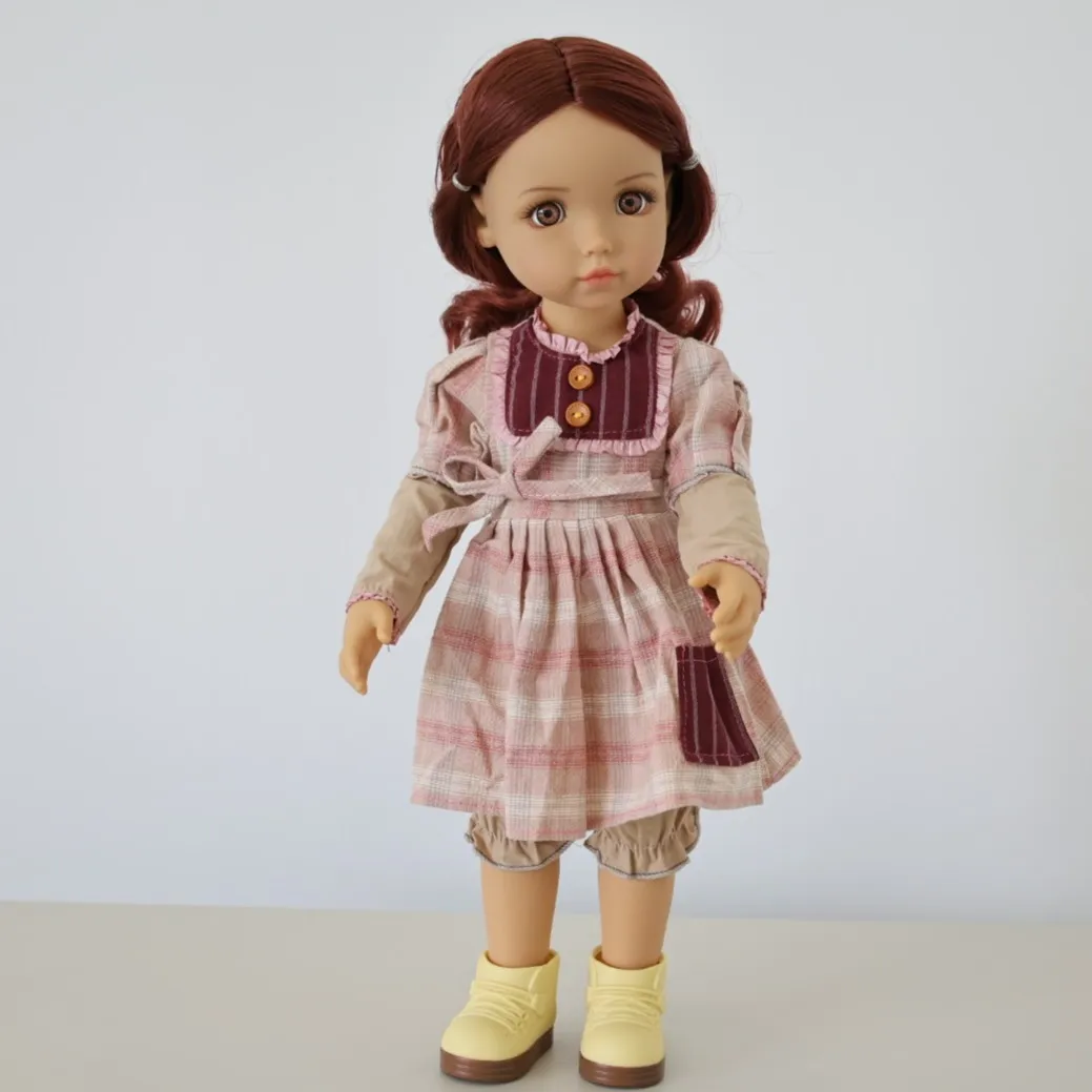 17 Inch Doll Toys,Realistic Fashion Vinyl Figures Doll Toys for Kids,Girls Birthday Collection Gifts - 3