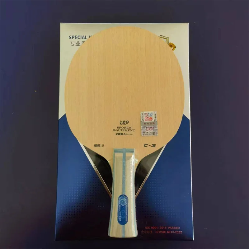 

RITC 729 Friendship C-3 (C3, C 3) Professional Wood All++ Table Tennis Blade for PingPong Racket