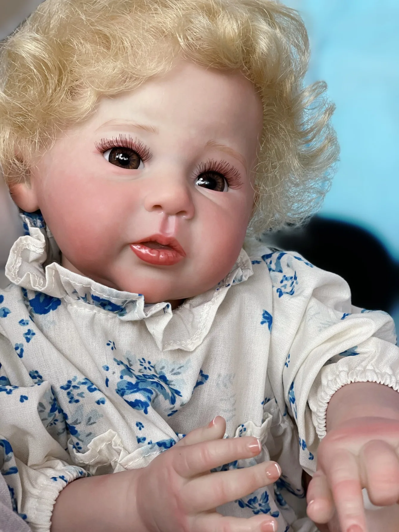 실물 같은 베베  인형, 수제 실물 같은   인형, 어린이 생일 선물, 20 인치