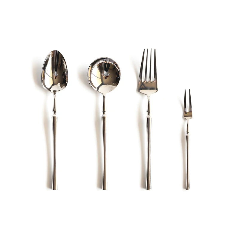304 Stainless Steel Cutlery Set Dinner Knife Dessert Fork Spoon cutlery set,western style cutlery set,stainless steel cutlery set