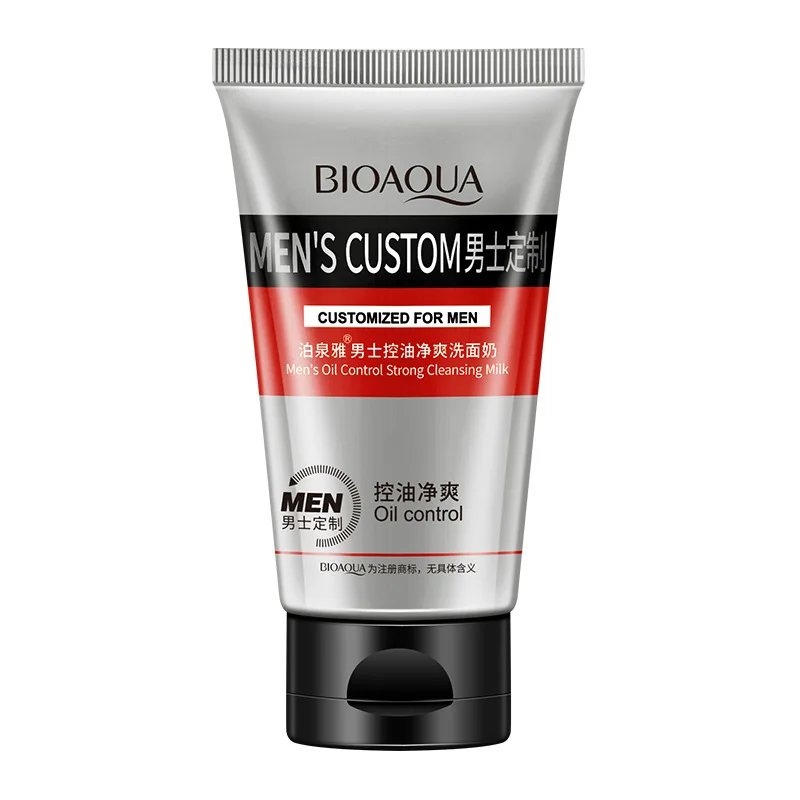 Face Care Men Deep Cleansing Skin Care Facial Cleanser Moisturizing Whitening Acne Blackhead Exfoliating Cleanser