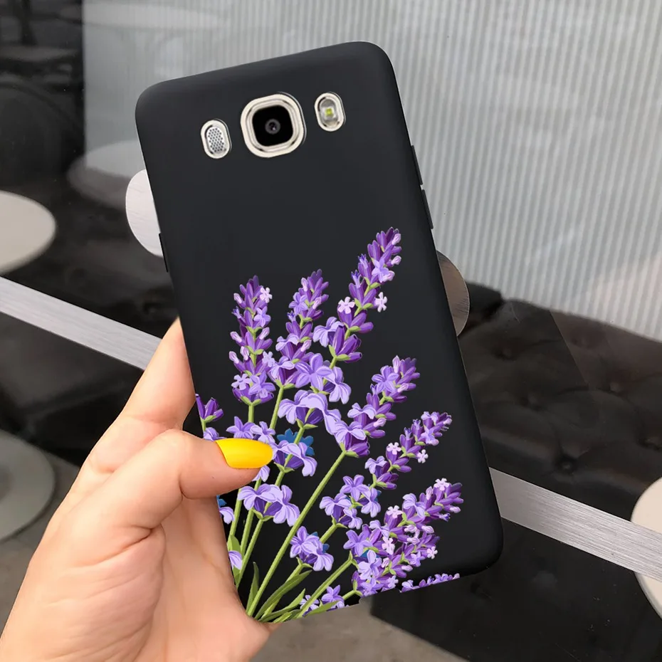 Floral Print Soft TPU Silicone Phone Case – Cute and Durable Back Cover
