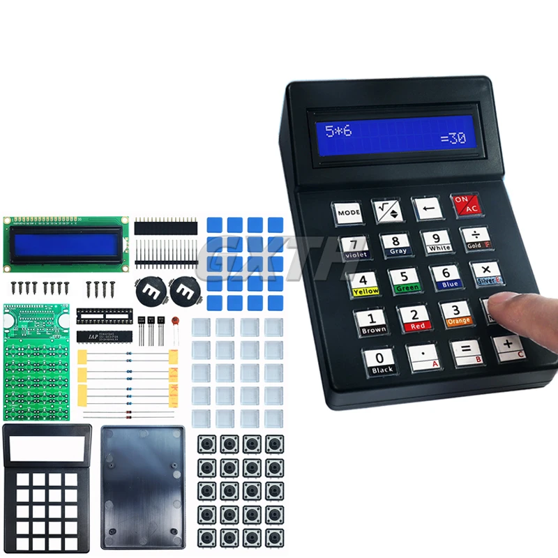 DAOKAI Kit De Production De Console De Jeu Pixel DIY Pratique De Soudure 51 Kit De Jeu Monopuce Jeu Classique Boîte Russe/Serpent/Avion/Racing Uninstal Avec Fond Sonore Et étui