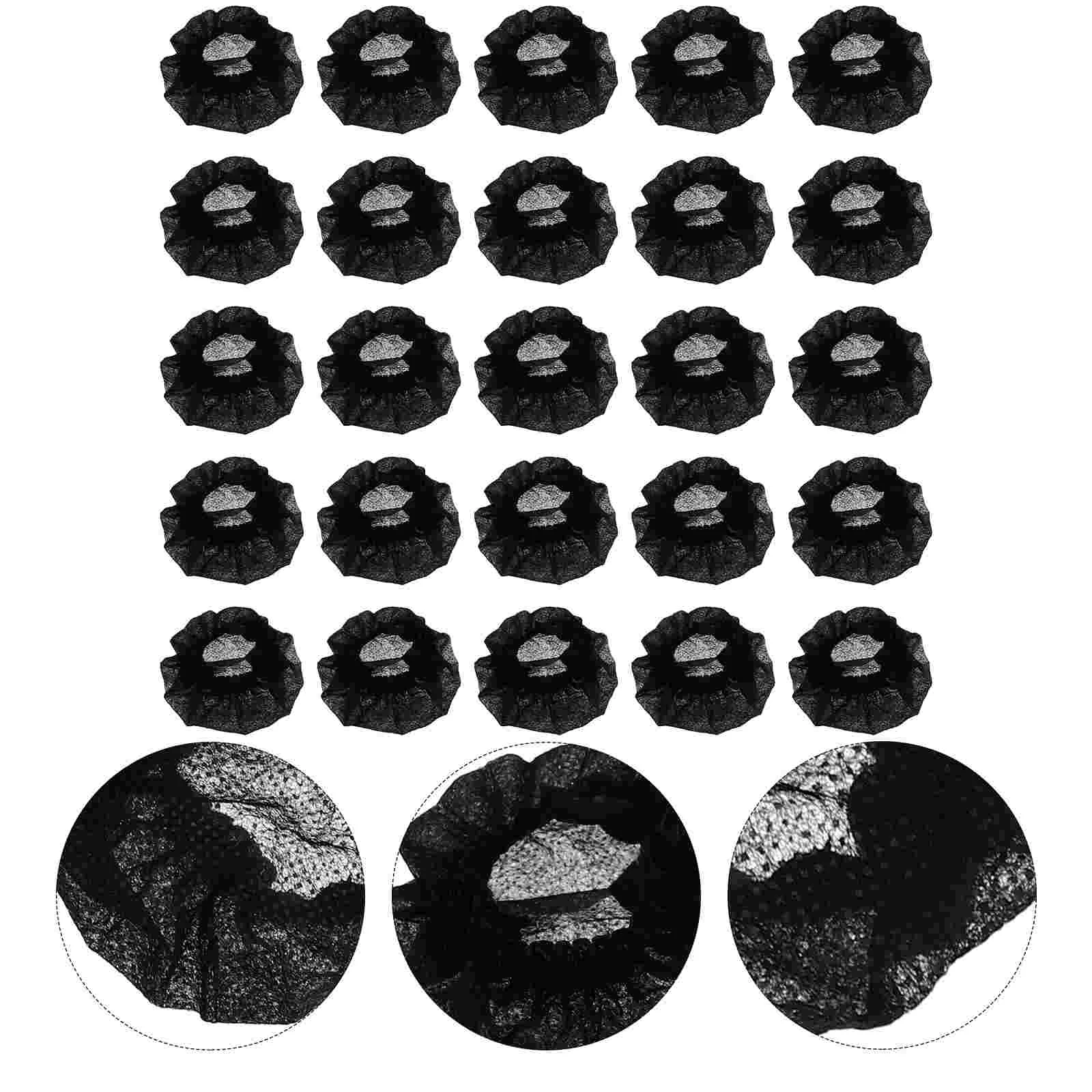 

100Pcs Disposable Microphone Cover Non-woven Mic Sleeve Microphone Protector