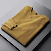 Minglu Autumn Winter Male Sweater High Quality V Neck Knitwear Casual Sweaters Man Plus Size 5xl Fashion Slim Fit Mens Sweater 3
