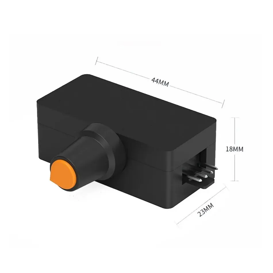 High-power Type C PWM Speed Controller 12V 4Pin Violent Fan Governor PD QC Fast Charging Power Supply DIY Water Cooling Radiator — view 2