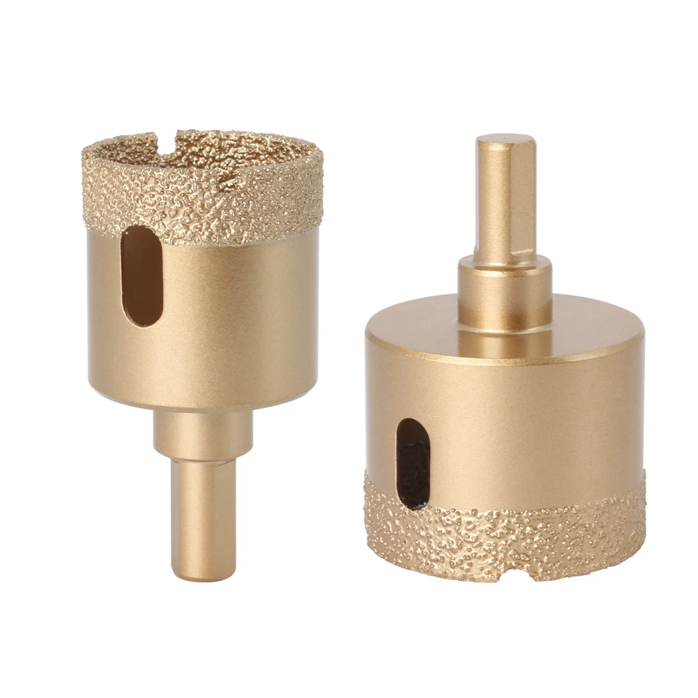 Drill Cutter 1Pc 6-200mm Diamond Brazed Core for Porcelain Tiles Marble Glass Granite