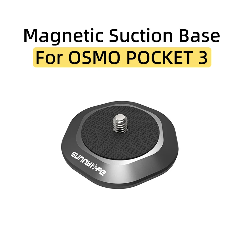 Per Dji Osmo Pocket 3/Insta360 X3/One X2/Fimi Palm 2 Fotocamera Sportiva Aspirazione Magnetica Base Fissa Adattatore Di Estensione Accessorio Di Monta