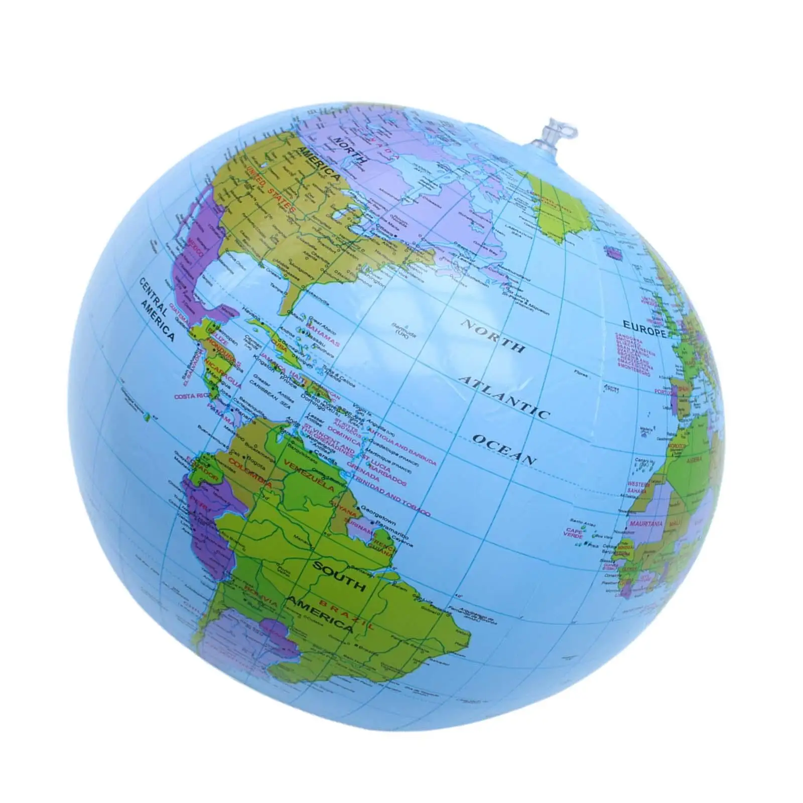 Inflatable Globe Early Educational Language Learning Tools 16 Inches