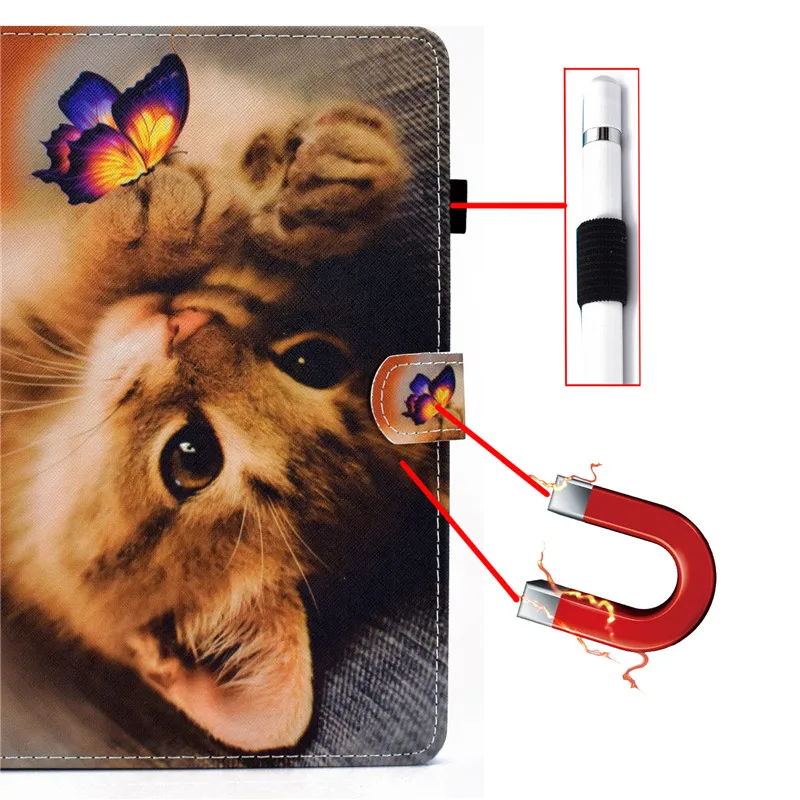 Samsung Galaxy Tab A A6 10.1 Case Funda SM-T580 T585 Tablet Cute Kids Animal Cover