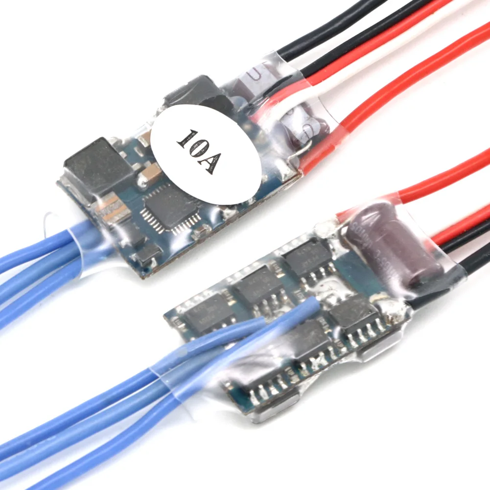 Micro moteur 1400KV + ESC 10A pour avion RC, drone, hélicoptère