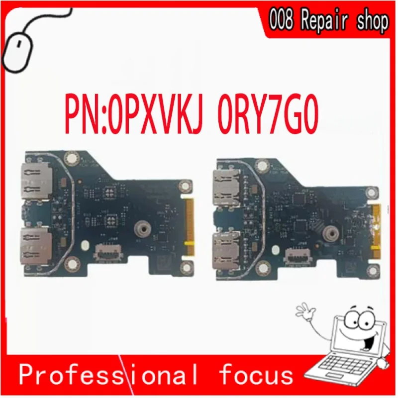 

Original For Dell G15 5515 5511 5510 USB IO board GDL55 LS-K663P LS-K66EP test well free shipping. 0PXVKJ 0RY7G0