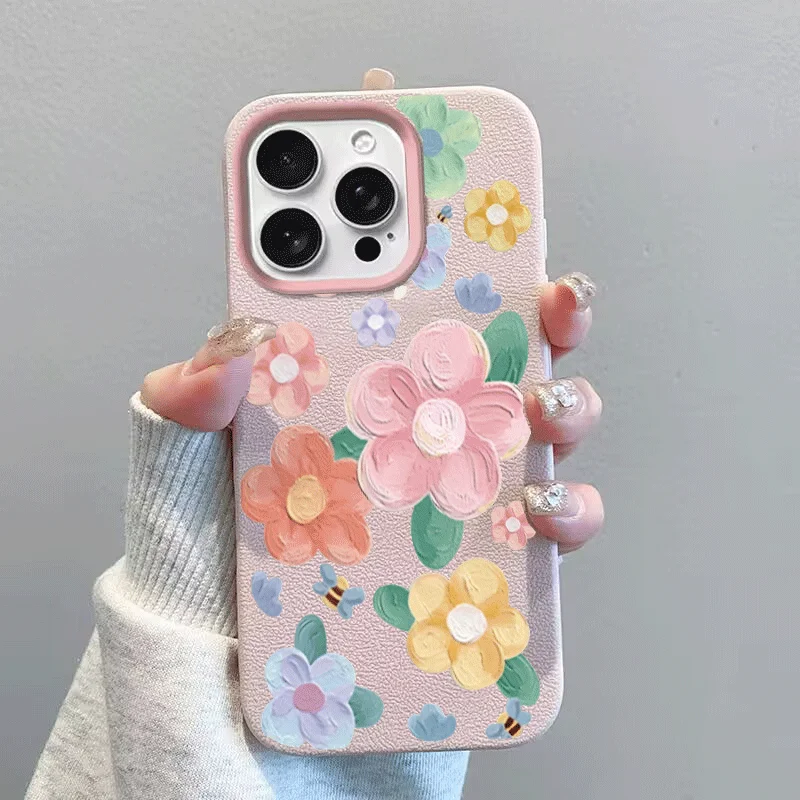 Elegant Flower Lichee Pattern Phone Case