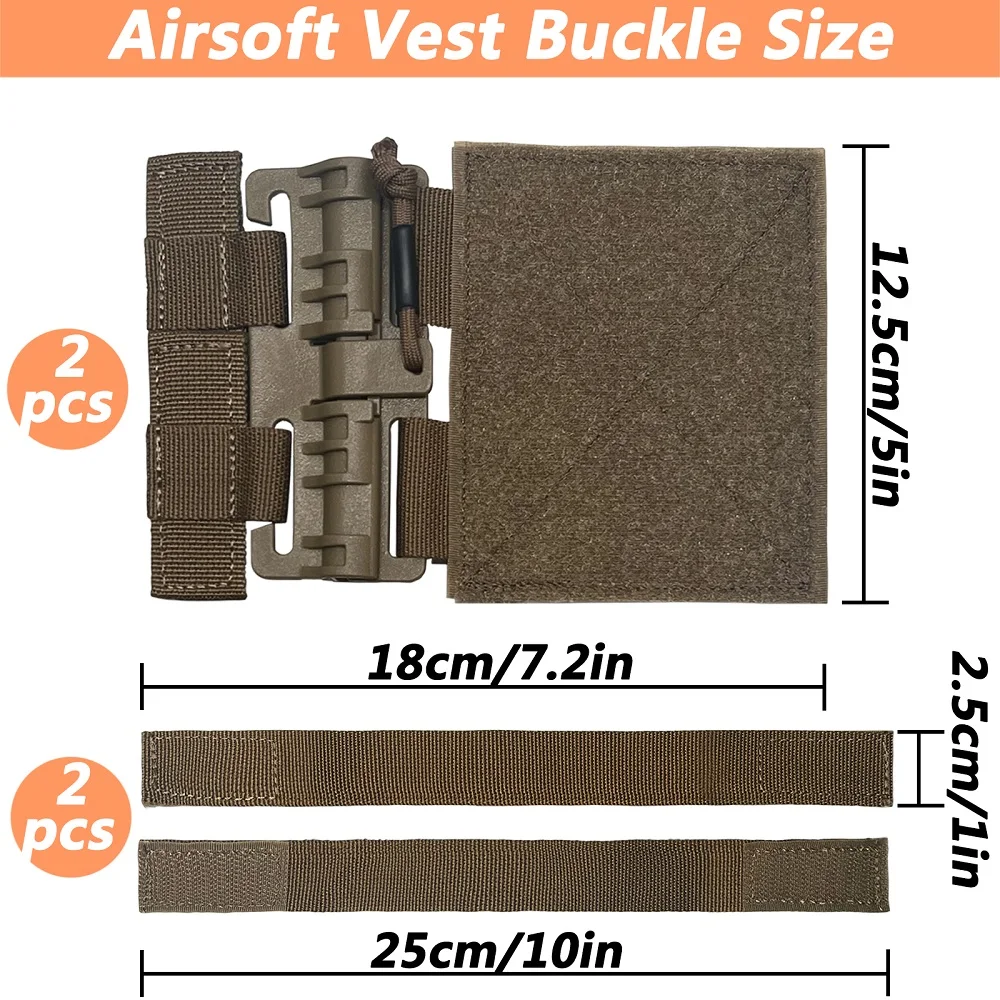 UNIONTAC 500D NylonTactical Westen Schnellverschluss-Schnalle Hochwertiger Nylon-Schiebebefestigungsanzug für JPC CPC NCPC 6094 XPC2.0 420 – Detail 16
