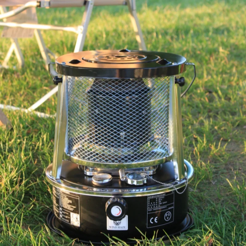 Kerosene Stove Heater for Indoor Camping,5.2L Large Kerosene Stove Heater for Heating,Cooking,Garage,Camping Portable Heater 4