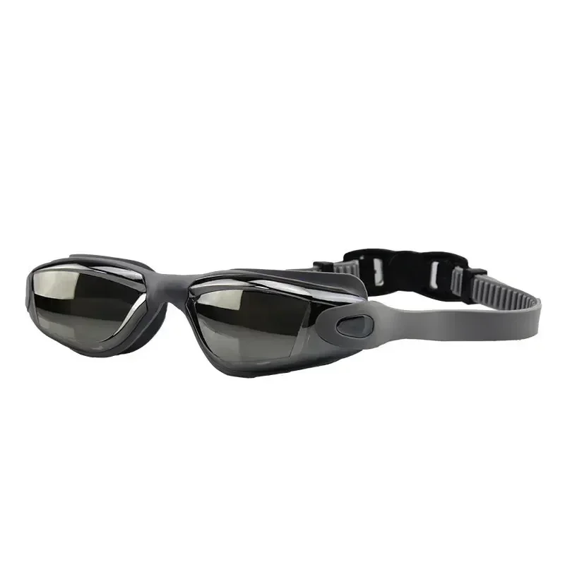 Silicone Swimming Cap Electroplating High Definition Swimming Set Goggles Set for Adults Men and Women goggles swimming goggles