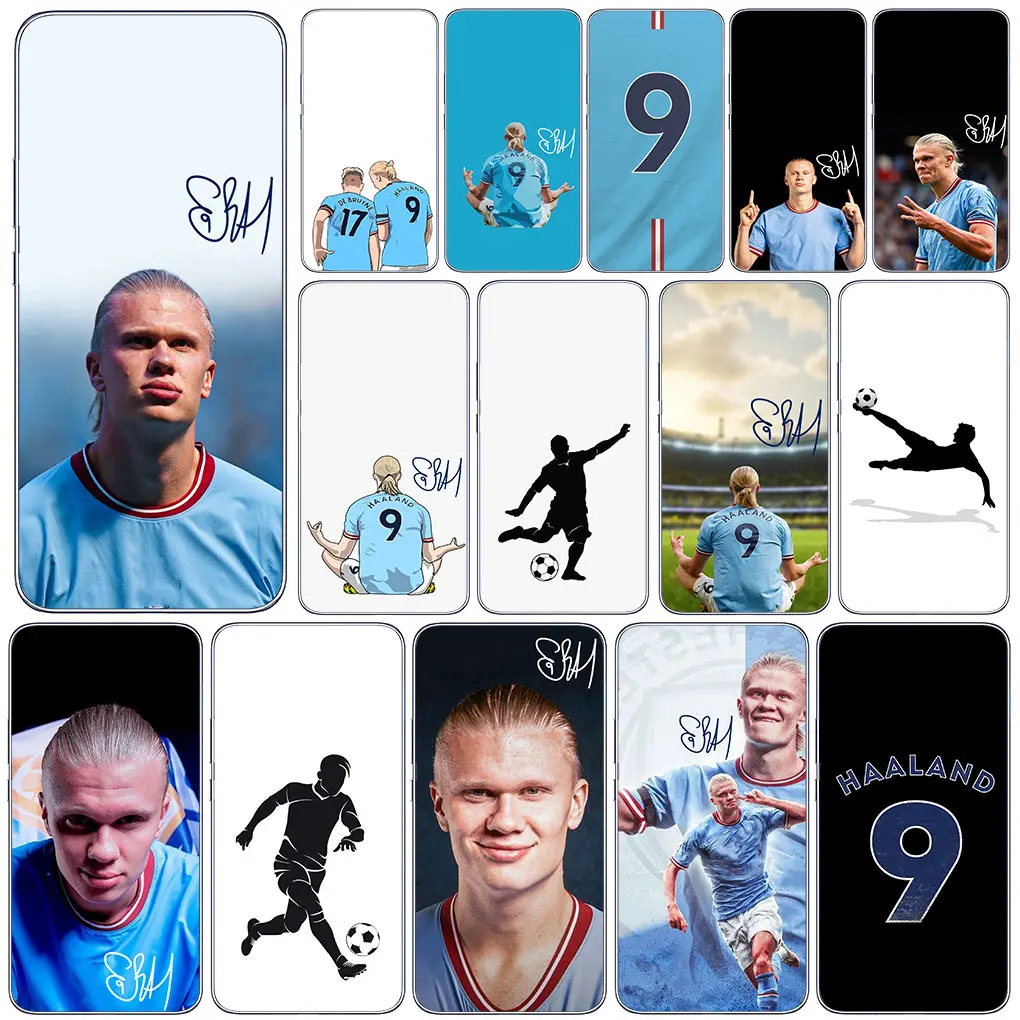 H-Haalands King Soccer Star Super 9 Custodia Per Telefono Per Motorola Moto One G8 G7 Play Action Fusion Plus Power Vision Zoom Hyper Macro