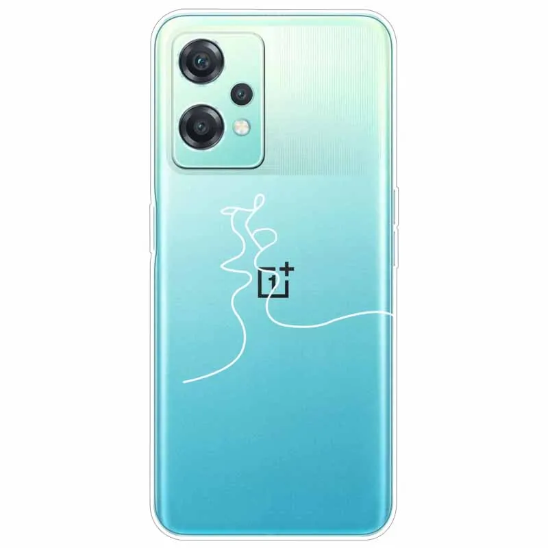 Clear TPU Soft Fashion Transparent Silicone Phone Case Cover