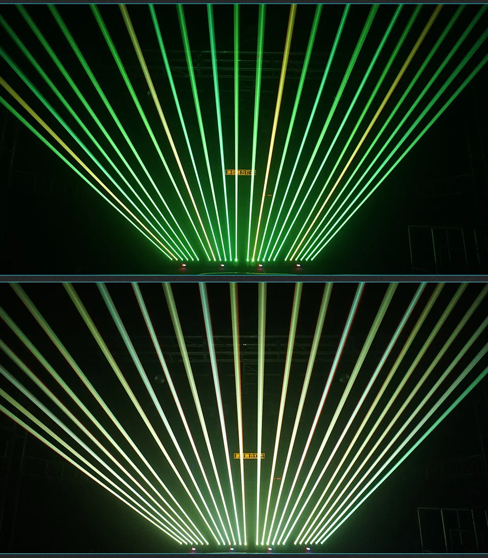 RGB DMX512 6 Eyes Moving Head Laser Light Stage Laser Effect Projector Full Colo
