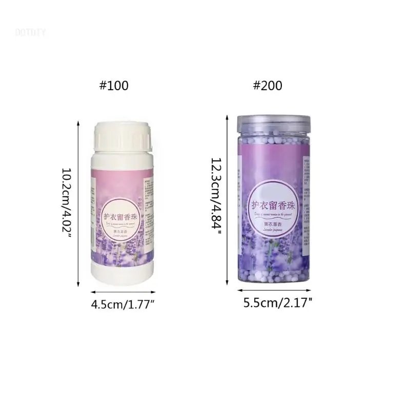 Laundry scent beads Laundry Beads 100/200g Bottle Lasting Fragrance Washing Machine Clothes Cleaning