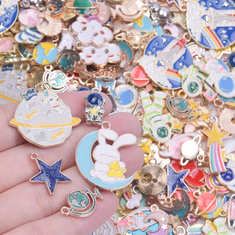 Enamel Charms Fashion Charms Wholesale Necklace Wholesale Enamel