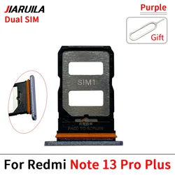 Universal SIM Tray Holder and Micro SD Slot Adapter (13 Pro Plus Purple)