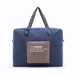 Bolsas de almacenamiento de ropa impermeables para hombre y mujer, paquete de cubo plegable para fin de semana, organizador de Duffle, accesorios de maleta