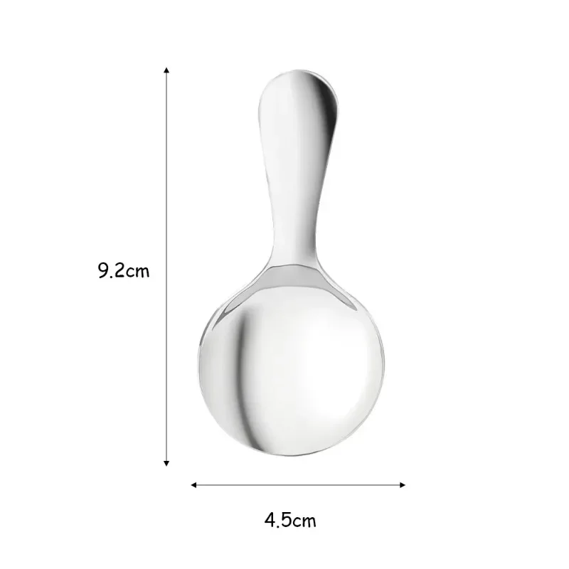 Ibenzoa® Set Van 8 RVS Mini Lepels Met Ergonomisch Ontworpen Handgrepen Perfect Voor Diverse Gebruik