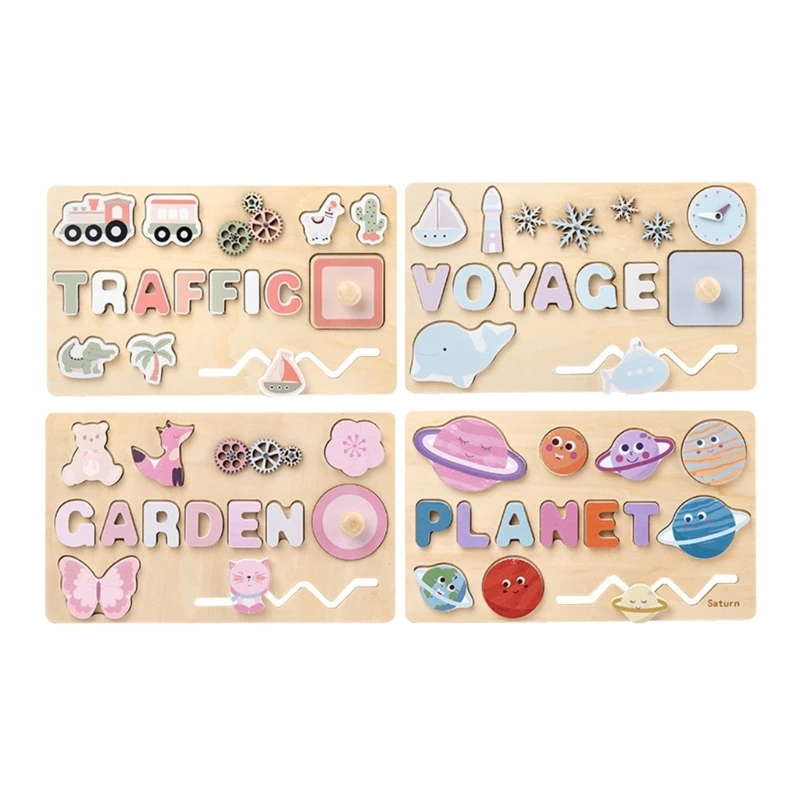 

Toddler Jigsaw Puzzle Toy for Hand-eye Coordination Training Building Blocks Toy