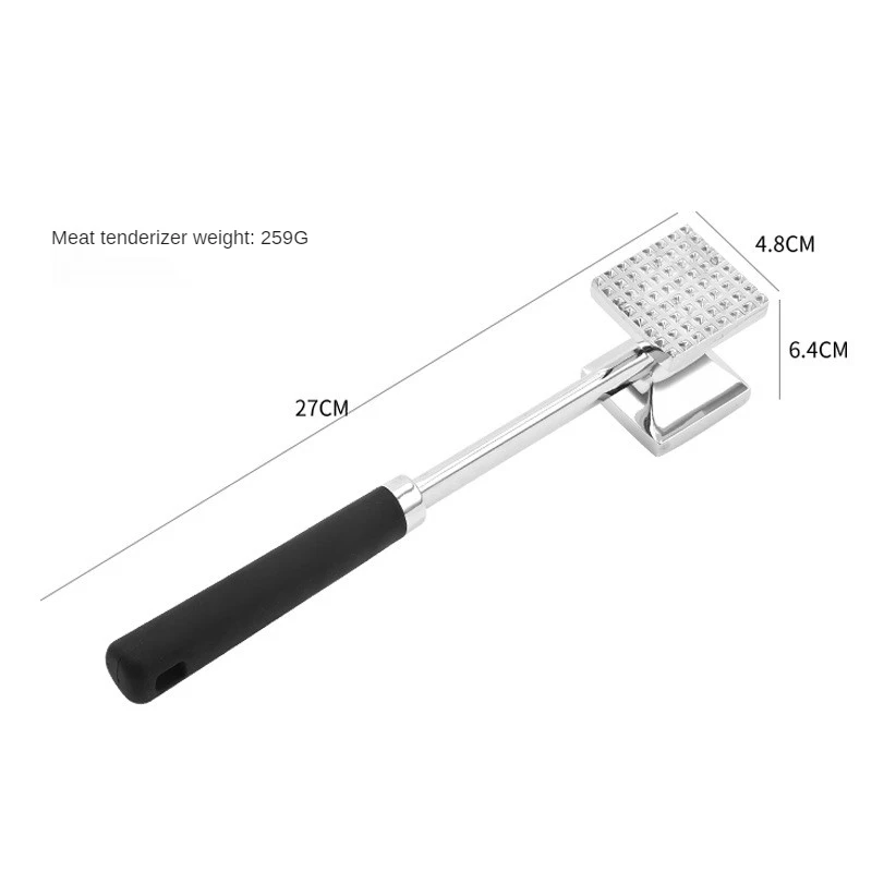 New Kitchen Tender Loose Meat Stainless Steel hammer Steak Professional Meat Hammer Tenderizer Cooking Tools Kitchenware