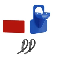 1 ชุดสระว่ายน้ําท่อผู้ถือ Mount รองรับท่อ 30-38 มม.สําหรับ Intex Bestway Ground ท่อ Outlet พร้อมสาย Tie อุปกรณ์สระว่ายน้ํา 5