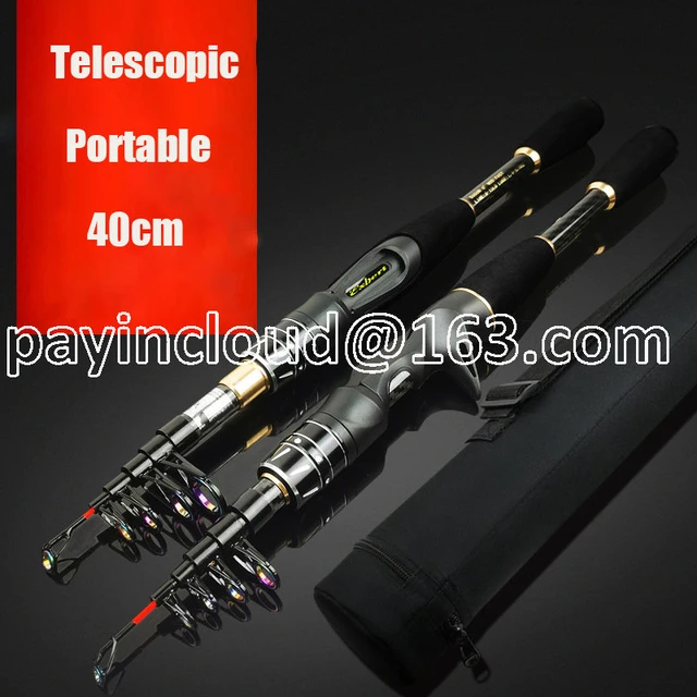 Vibrating Type Telescopic Portable Ultralight Lure Rod 1.8m 2.1m Spinning  Casting ML Tonality Travel Pole Mega Bass Fishing Rod - AliExpress