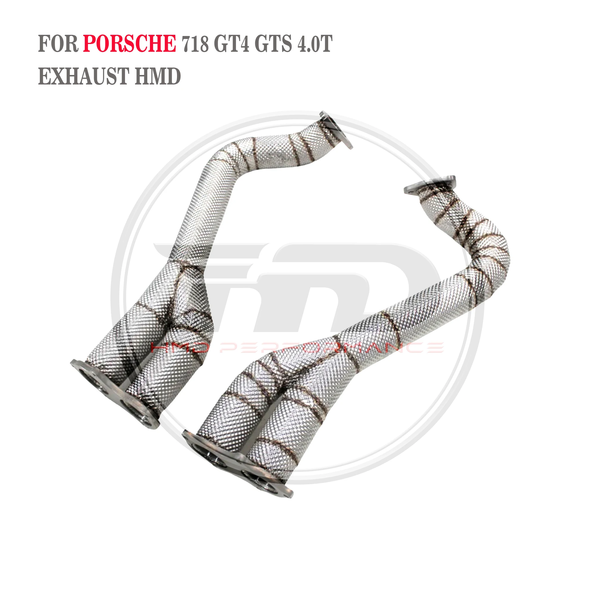 

HMD Car Accessories Exhaust System High Flow Performance Downpipe for Porsche 718 GT4 GTS 4.0T