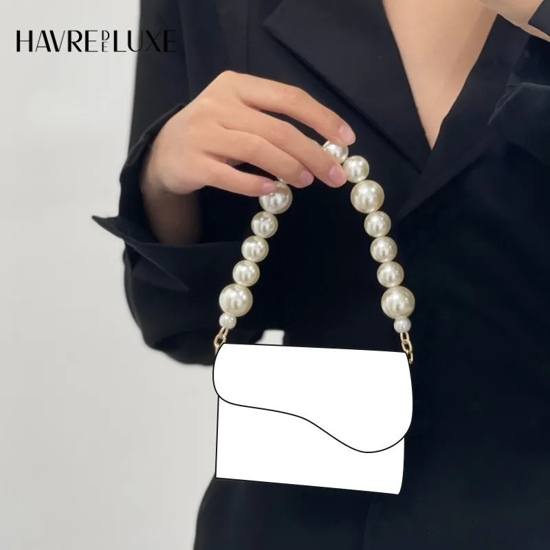 WUTA Shoulder Bag Straps Pearl Chains Fashion Decorative Chains