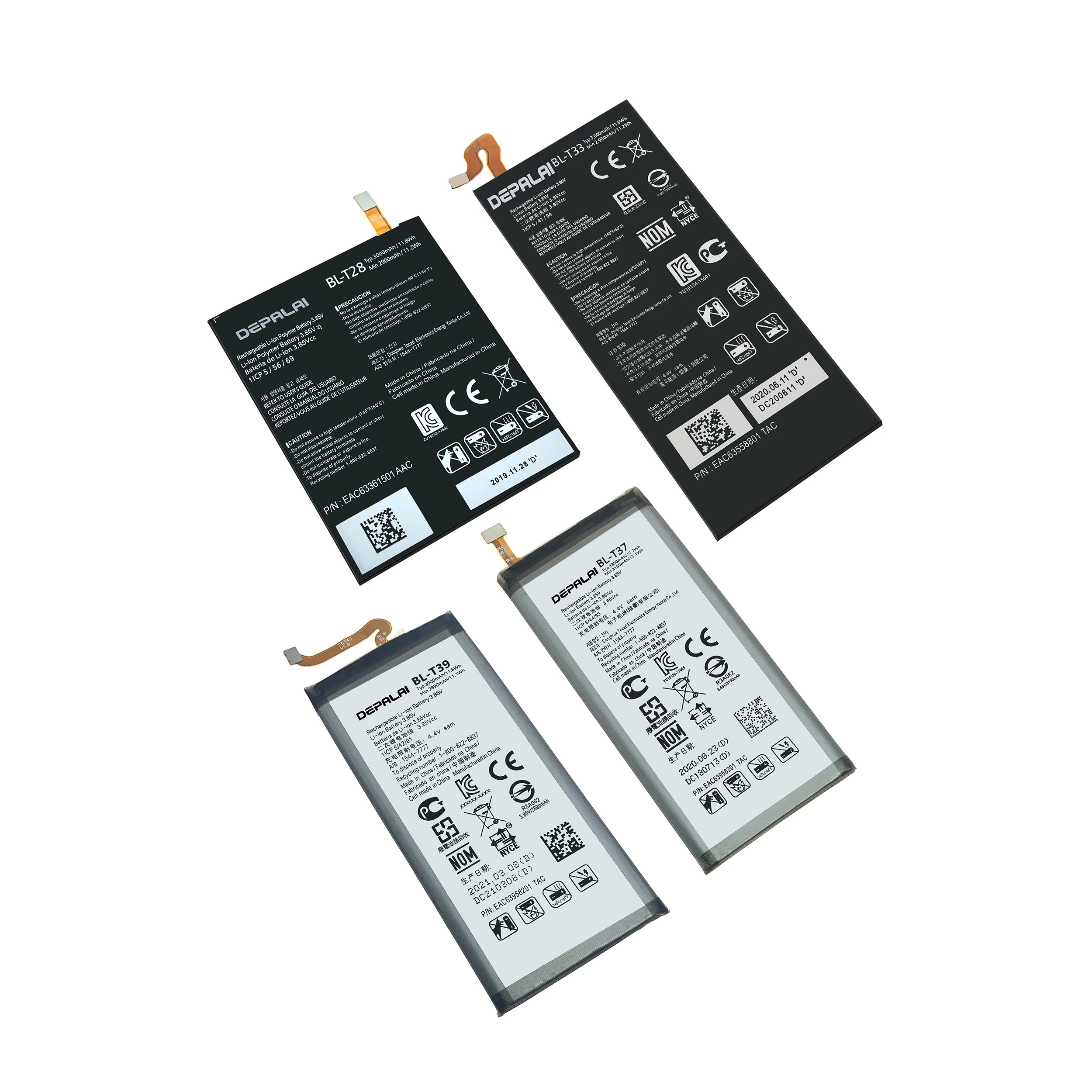 

BL-T28 BL-T33 BL-T37 BL-T39 Battery For LG Q8 H970 Q6 M700 Q Stylo4 Q710 G7 ThinQ G710 Q7+ LMQ610 phone Batteries