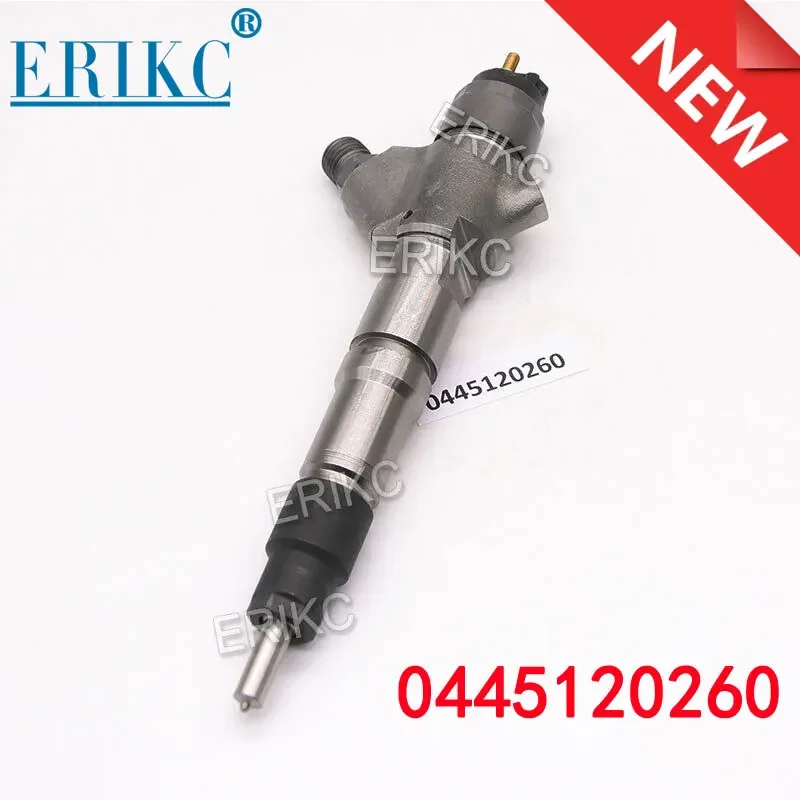 

ERIKC Injector 0445 120 260 Fuel Pump Dispenser Inyector 0 445 120 260 for Weichai 13034027 Pick-up 2.6 Engine 0445120260