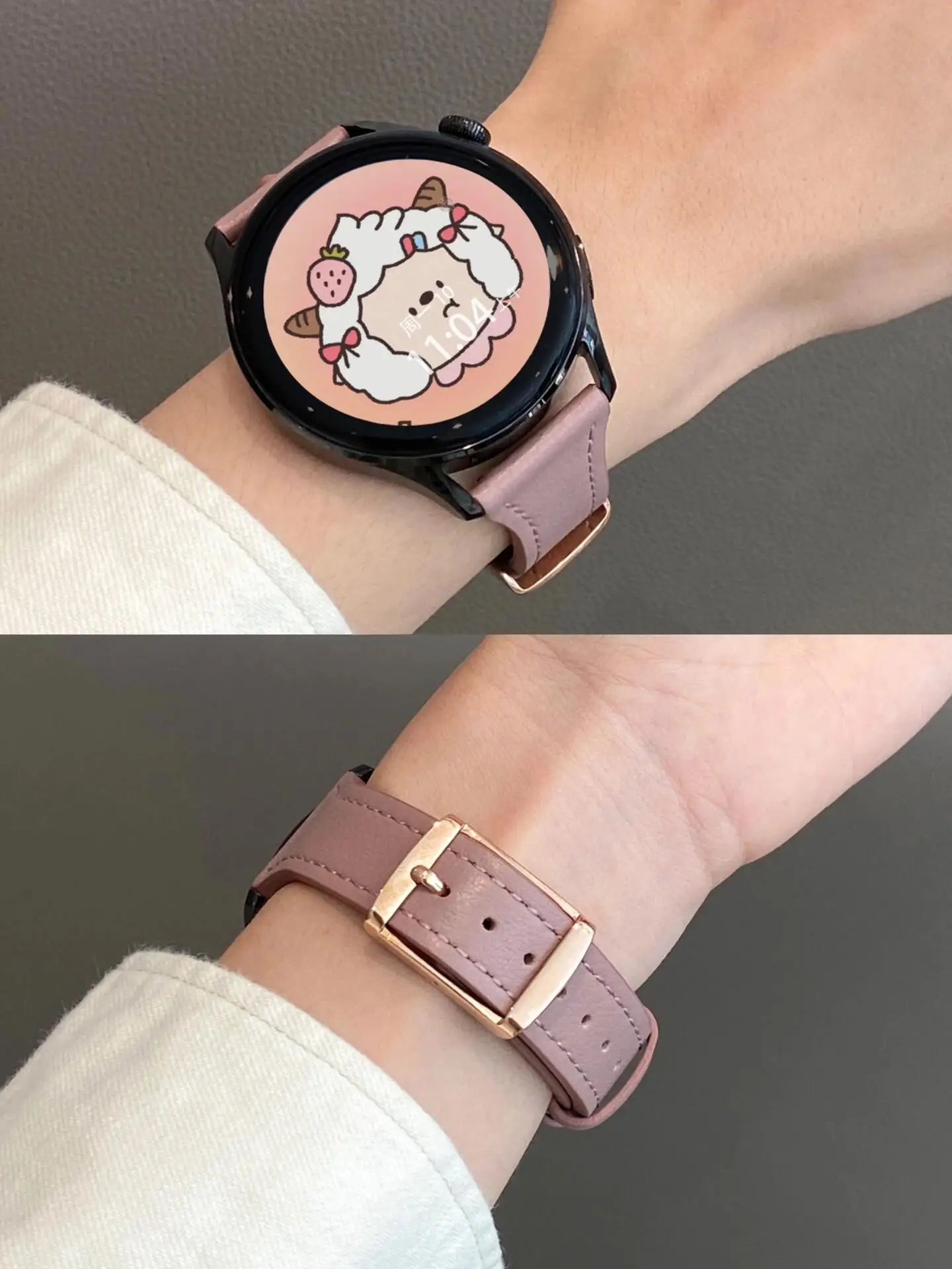 حزام لساعة سامسونج جالاكسي 7 FE 5 Pro 4 6 كلاسيكي...