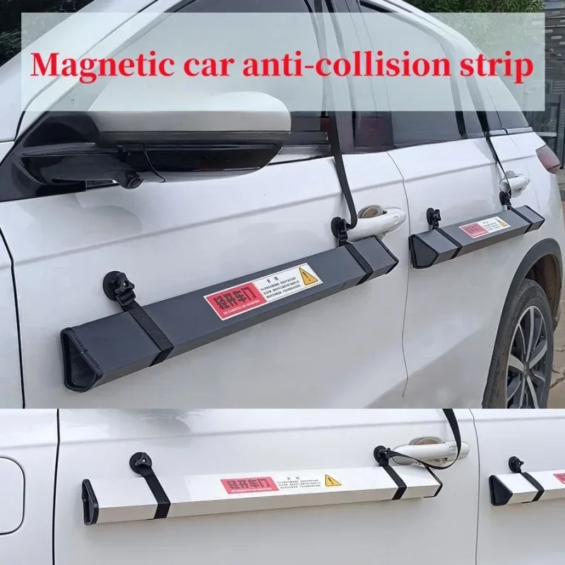 Door Cars Guards, Anti Scratch Folding Magnetic Car Door Protector, Automotive Exterior Accessories For Front, Rear, Side Floor Jambs, 38.58x4.33x1.57