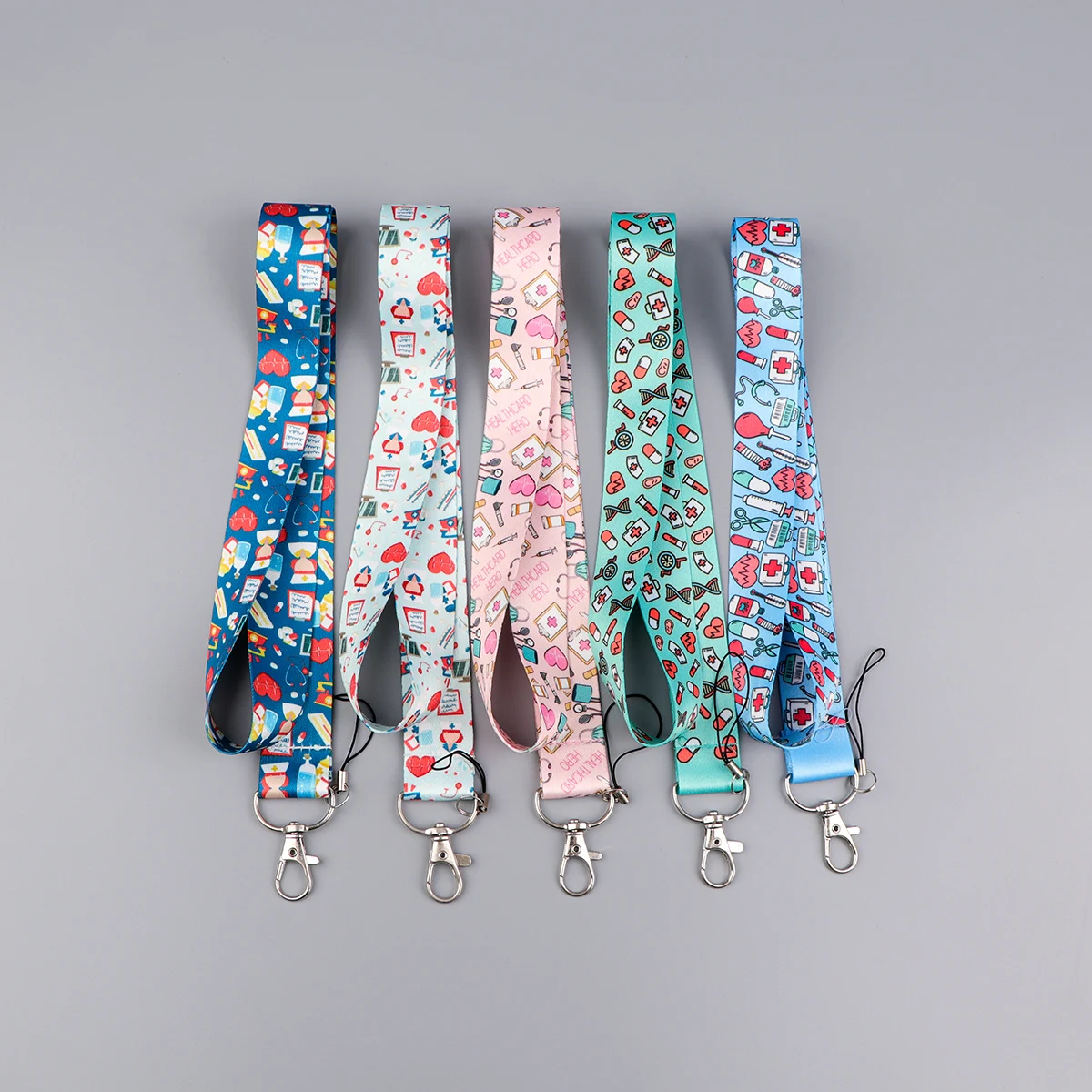 Professional Healthcare Lanyards for ID Badges & Key Holders - Anti-Lost Neck Straps