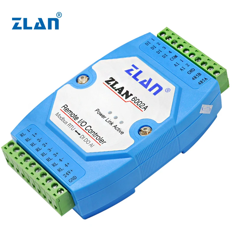 

4-канальный модуль ввода-вывода ethernet Modbus gateway RS485 modbus RTU