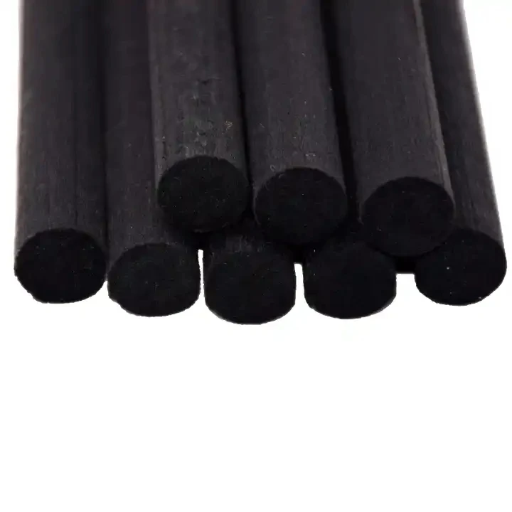15CMX15MM Home Fragrance Black Thicken Fiber Rattan Sticks Essential oil Diffuser Sticks Home Decor DIY Reed Diffuser Sticks