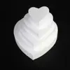 Practice Model Heart Round Shape Cake Foam Mold Sugarcraft Dummy Party Polystyrene Styrofoam Kitchen Accessories 4/6/8/10 inch 2