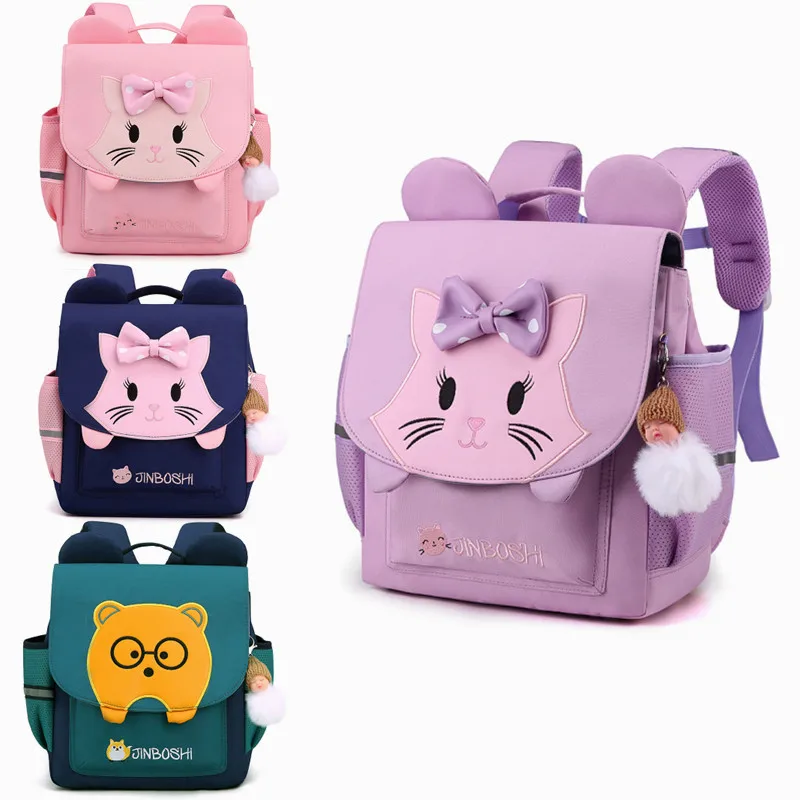 

Backpacks Cartoon Children's School Bags Cartoon Cute Boy Girl Large Capacity Lightweight Student Bags Knapsack Kids Satchels
