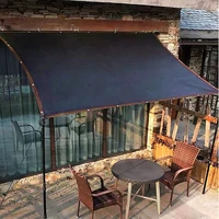 Outdoor Anti-UV Sunshade Net Black Shade Cloth Garden Plant Shading Cover Swimming Pool Camping Awning Car Accessories 2